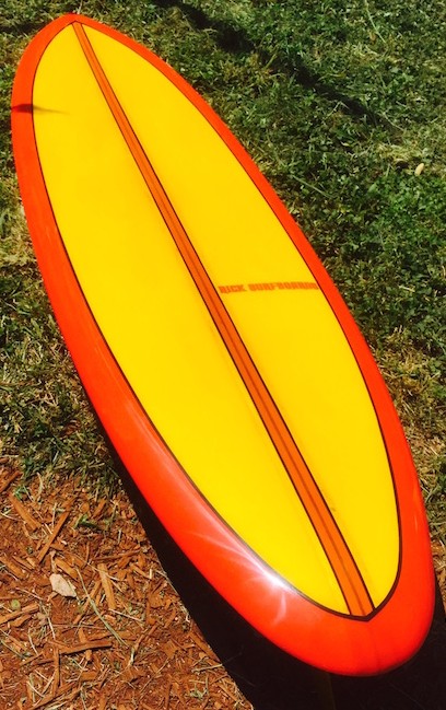 Rick Surfboards #36169 7â2 single fin (1969) â Vintage surfboards for sale, Collectible 