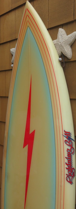 Rory Russell model Lightning Bolt (early 1980's) – Vintage surfboards for  sale, Collectible surfboards for sale