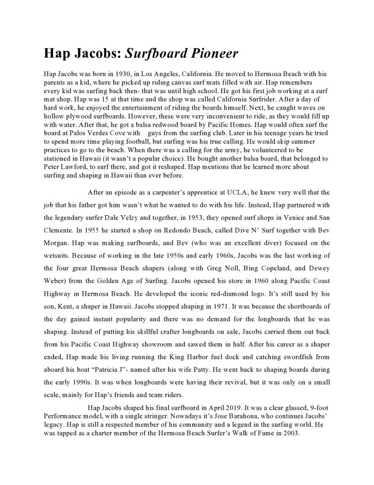 Velzy & Jacobs balsa surfboard (mid 1950’s) Vintage surfboards for sale, Collectible