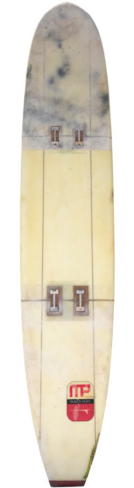 Morey Pope “Trisect” three-piece prototype longboard (1965)