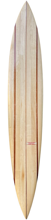 Gordon & Smith balsa surfboard shaped by Mike Hynson (1997)