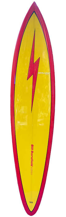 Lightning Bolt surfboard by Bill Barnfield (early 1970’s)