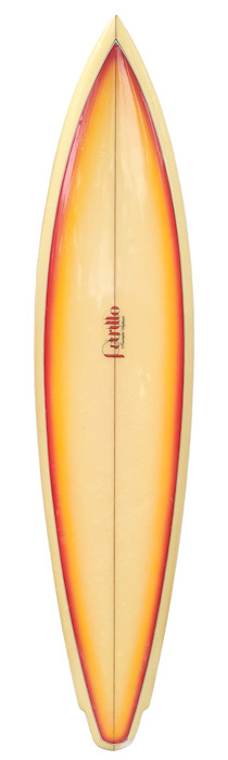 Petrillo single fin surfboard (early 1970’s)