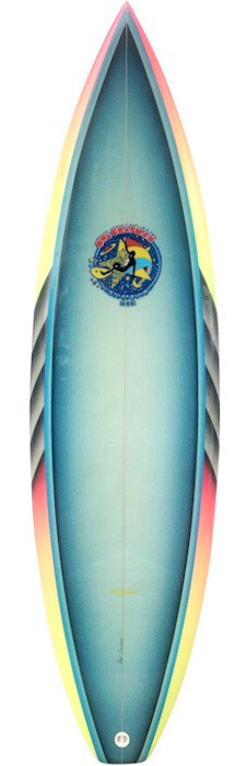Owl Chapman Underground Hawaii surfboard (mid 1980’s) 