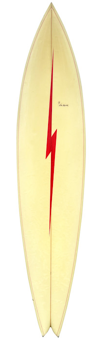 Lightning Bolt surfboard by Don Koplien (early 1970’s)