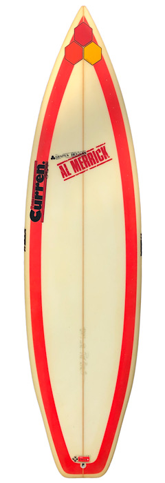 Tom Curren Red Beauty model by Al Merrick Channel Islands