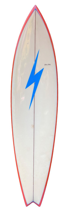 Lightning Bolt Gerry Lopez model surfboard (1976)