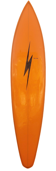 Lightning Bolt Gerry Lopez model surfboard (early 1970s)