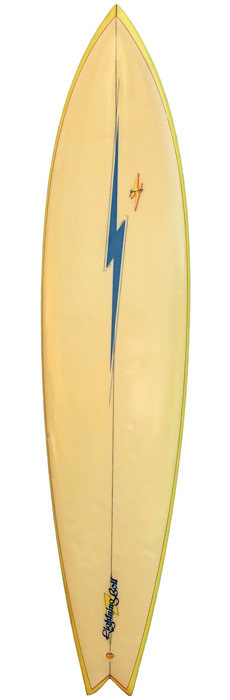 Lightning Bolt Gerry Lopez model surfboard (1975)