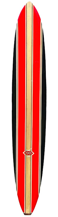 Inter-Island Pipeliner surfboard by Mike Diffenderfer (mid 1960s)