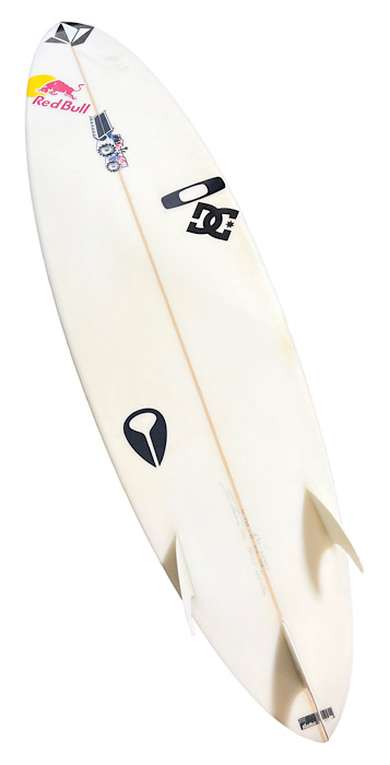 Bruce Irons personal surfboard by JS Industries (2000s) – Vintage 