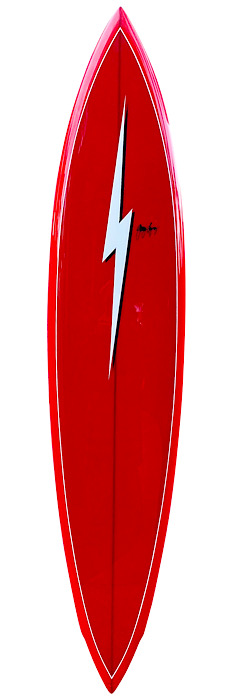 Lightning Bolt “Big Wednesday” surfboard shaped by Gerry Lopez (2017)