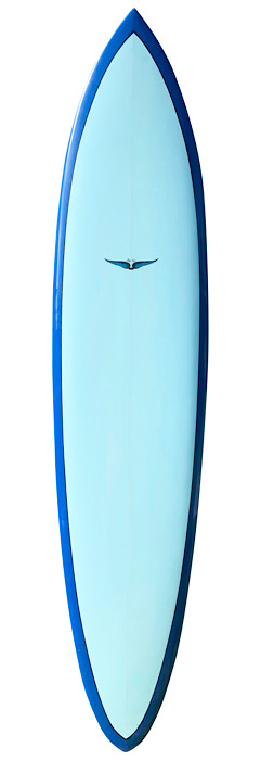 Skip Frye shaped pintail surfboard (1975)