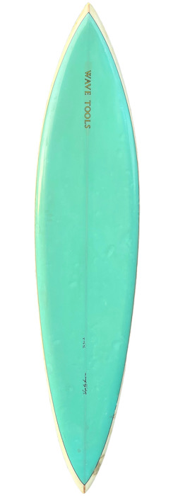Wave Tools surfboard shaped by Lance Collins (1970s)